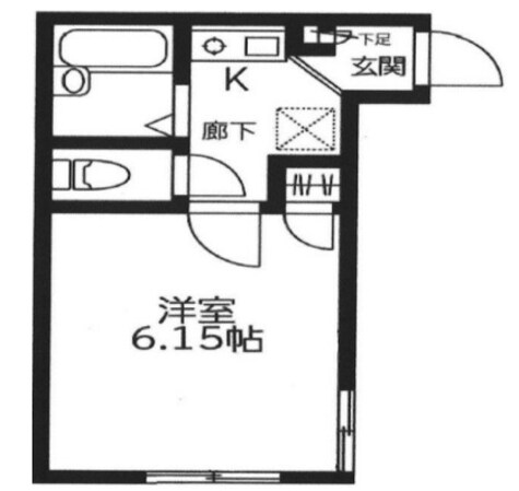 新井薬師前駅 徒歩5分 1階の物件間取画像